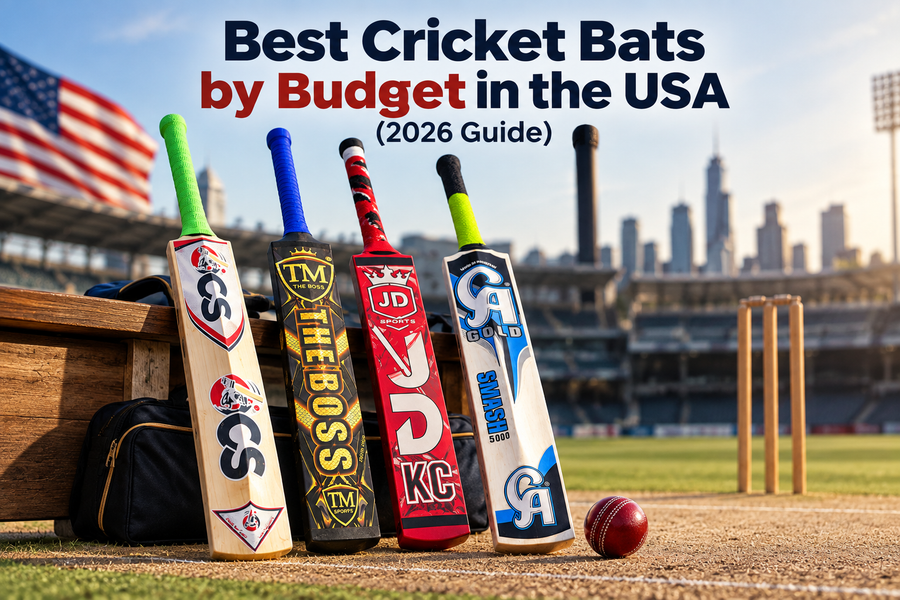 Best Cricket Bats by Budget in the USA (2026 Guide): Under $50 to Premium English Willow