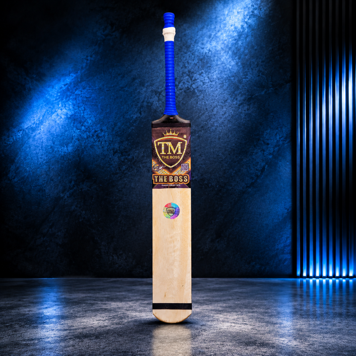 TM Boss Edition Cricket Bat – Black
