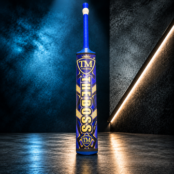 TM Boss Edition Cricket Bat – Blue
