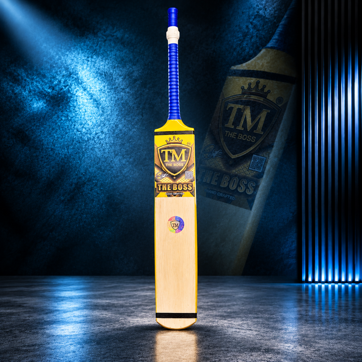 TM Boss Edition Cricket Bat – Gold
