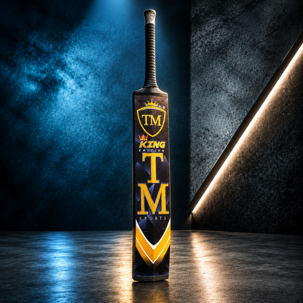 TM King Edition Cricket Bat – Black