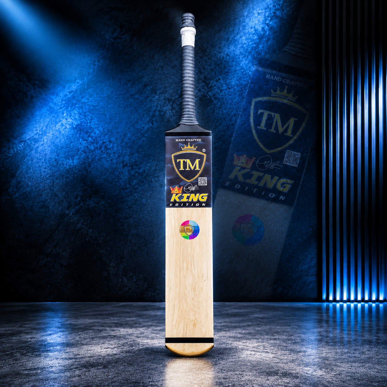 TM King Edition Cricket Bat – Black