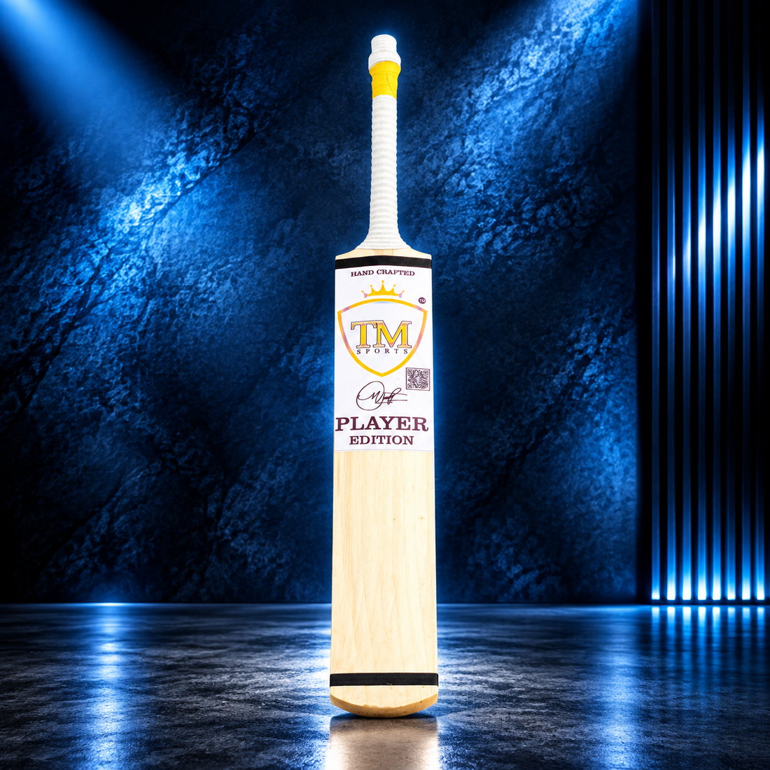 TM Legacy Edition Cricket Bat – White