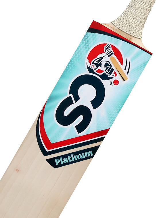 OCS Platinum Cricket Bat Close Up