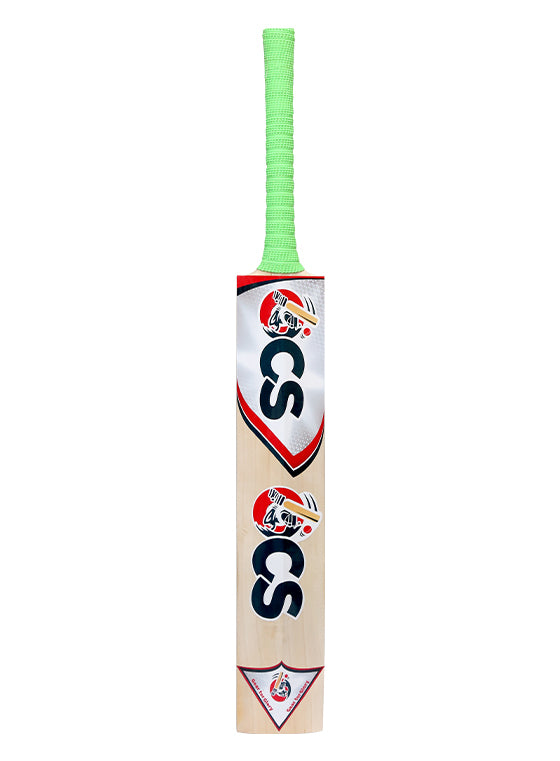 OCS Silver Cricket Bat Back Side